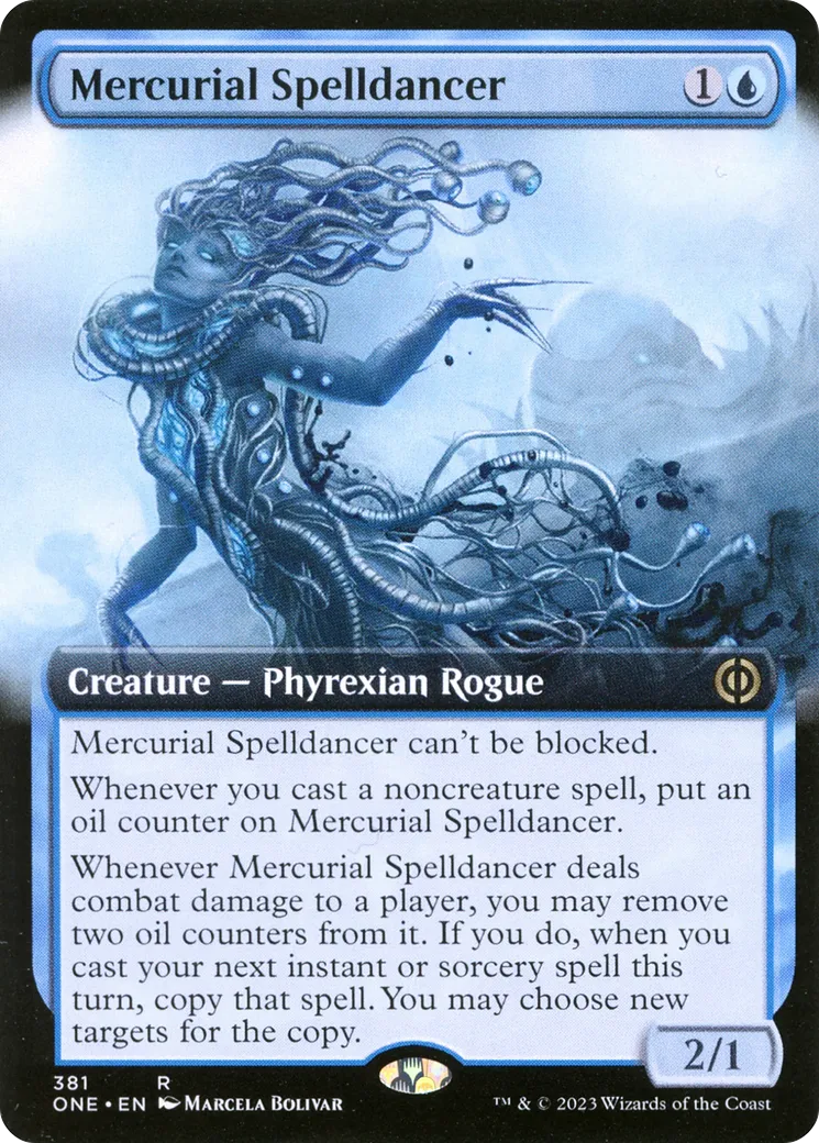 Mercurial Spelldancer — Phyrexia: All Will Be One — Magic: The Gathering