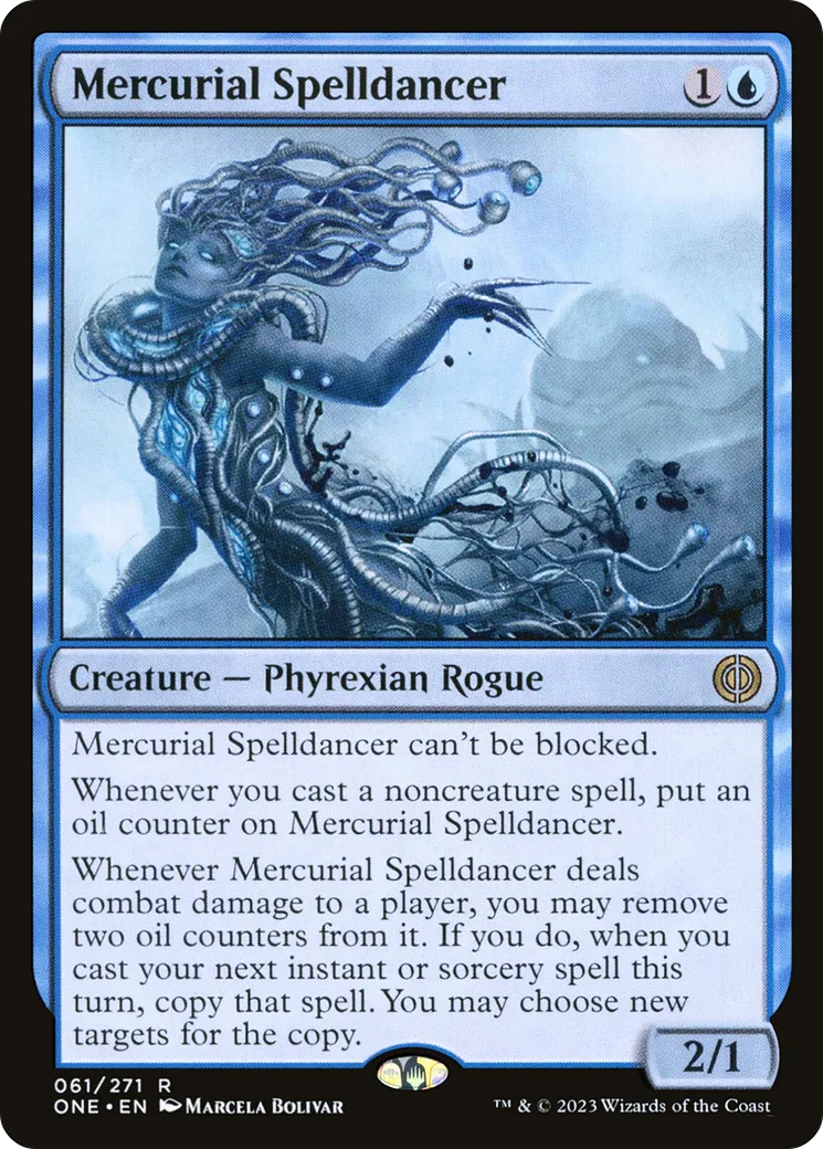 Mercurial Spelldancer — Phyrexia: All Will Be One — Magic: The Gathering