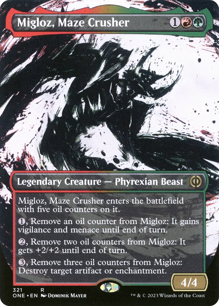 Migloz, Maze Crusher — Phyrexia: All Will Be One — Magic: The Gathering