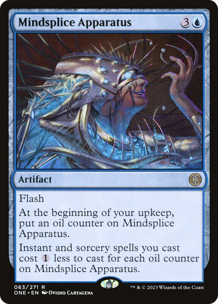 Mindsplice Apparatus — Phyrexia: All Will Be One — Magic: The Gathering