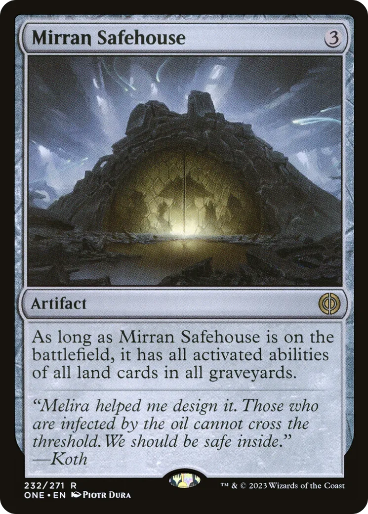 Mirran Safehouse — Phyrexia: All Will Be One — Magic: The Gathering