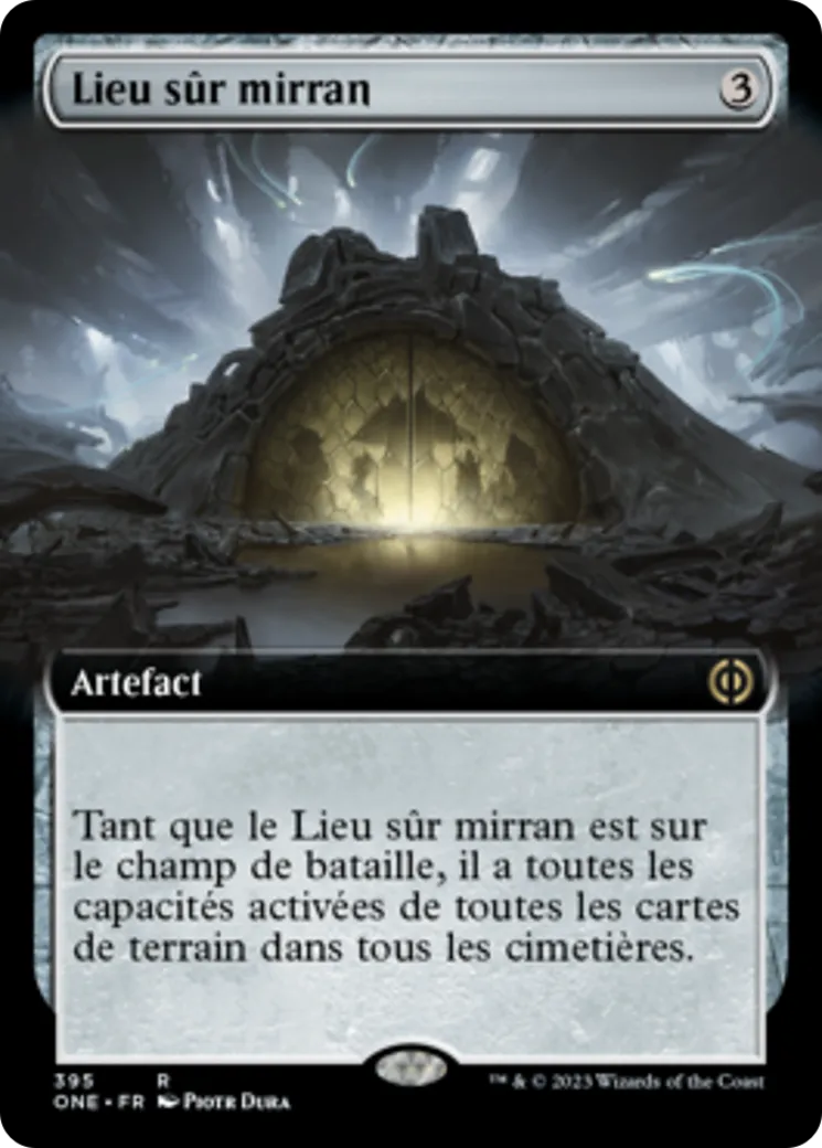 Lieu sûr mirran — Phyrexia: All Will Be One — Magic: The Gathering
