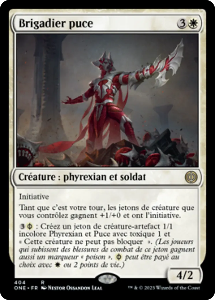 Brigadier puce — Phyrexia: All Will Be One — Magic: The Gathering