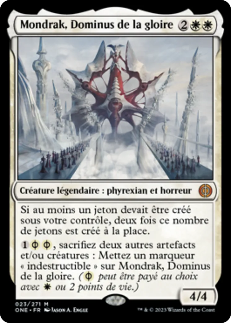 Mondrak, Dominus de la gloire — Phyrexia: All Will Be One — Magic: The Gathering