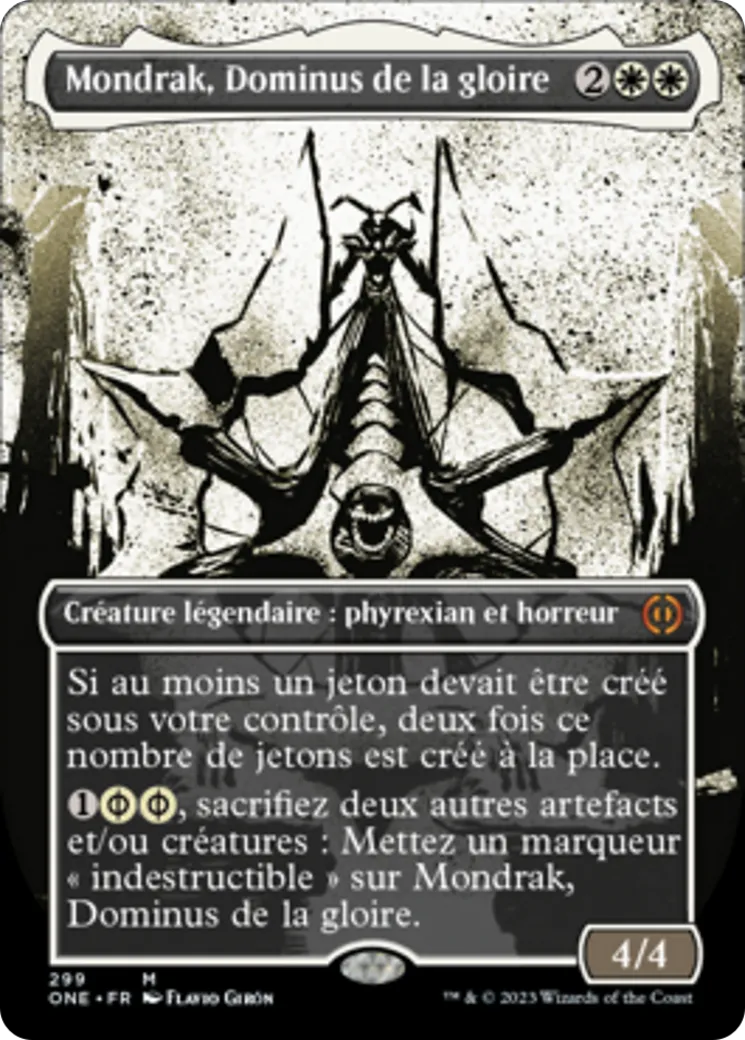 Mondrak, Dominus de la gloire — Phyrexia: All Will Be One — Magic: The Gathering