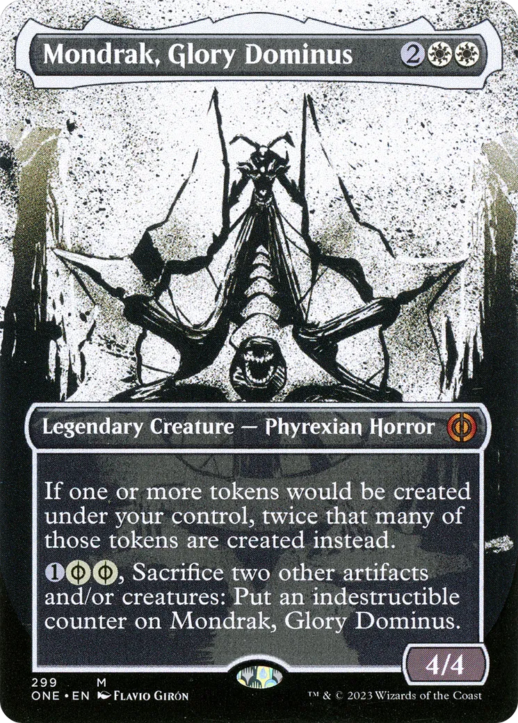 Mondrak, Dominus de la gloire — Phyrexia: All Will Be One — Magic: The Gathering