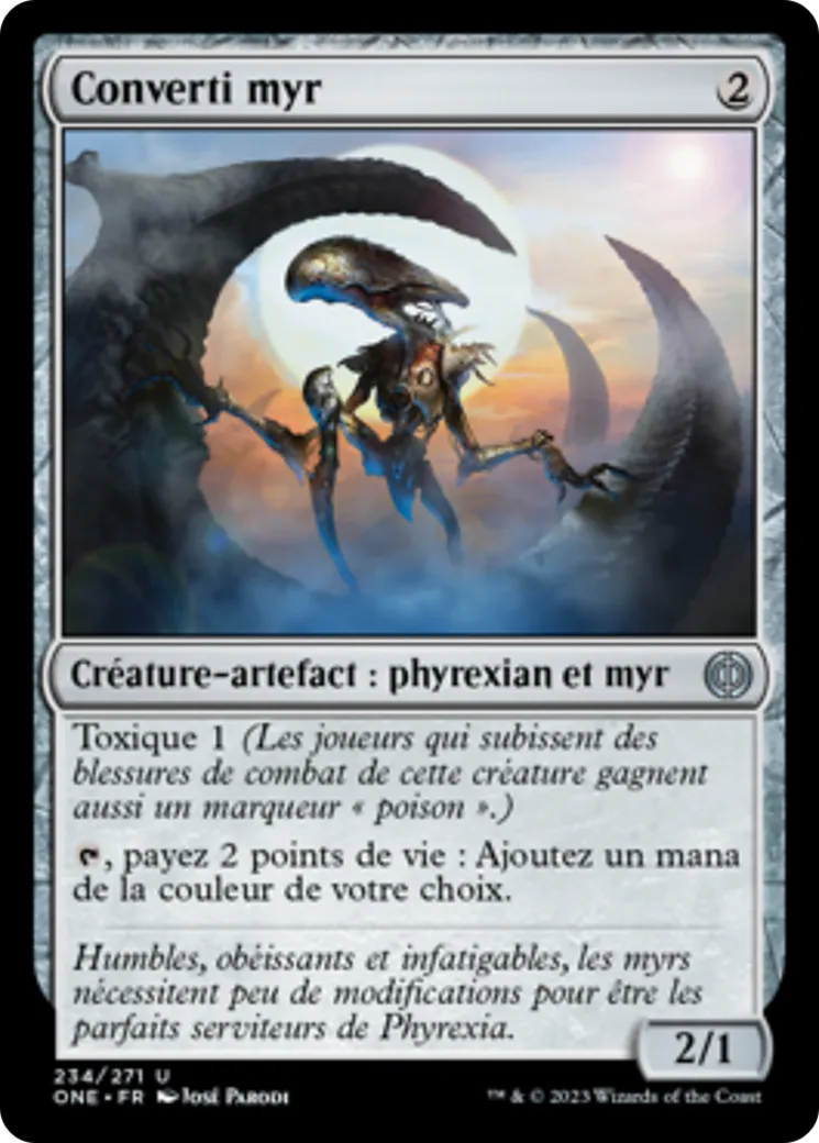 Converti myr — Phyrexia: All Will Be One — Magic: The Gathering