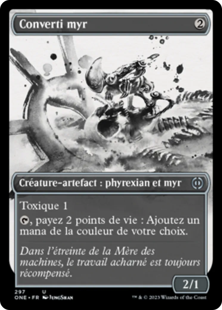 Converti myr — Phyrexia: All Will Be One — Magic: The Gathering