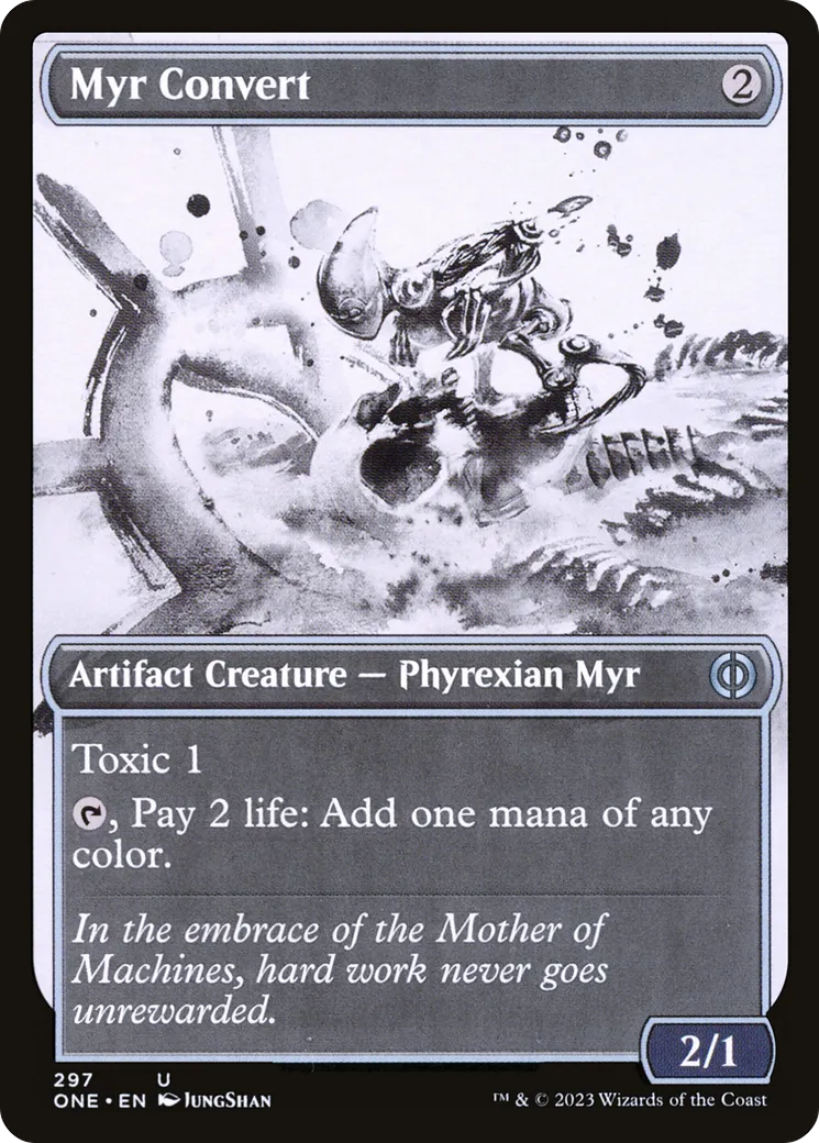 Converti myr — Phyrexia: All Will Be One — Magic: The Gathering