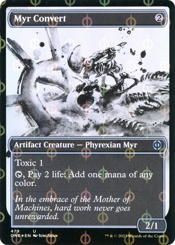 Converti myr — Phyrexia: All Will Be One — Magic: The Gathering