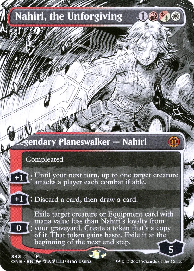 Nahiri, the Unforgiving — Phyrexia: All Will Be One — Magic: The Gathering