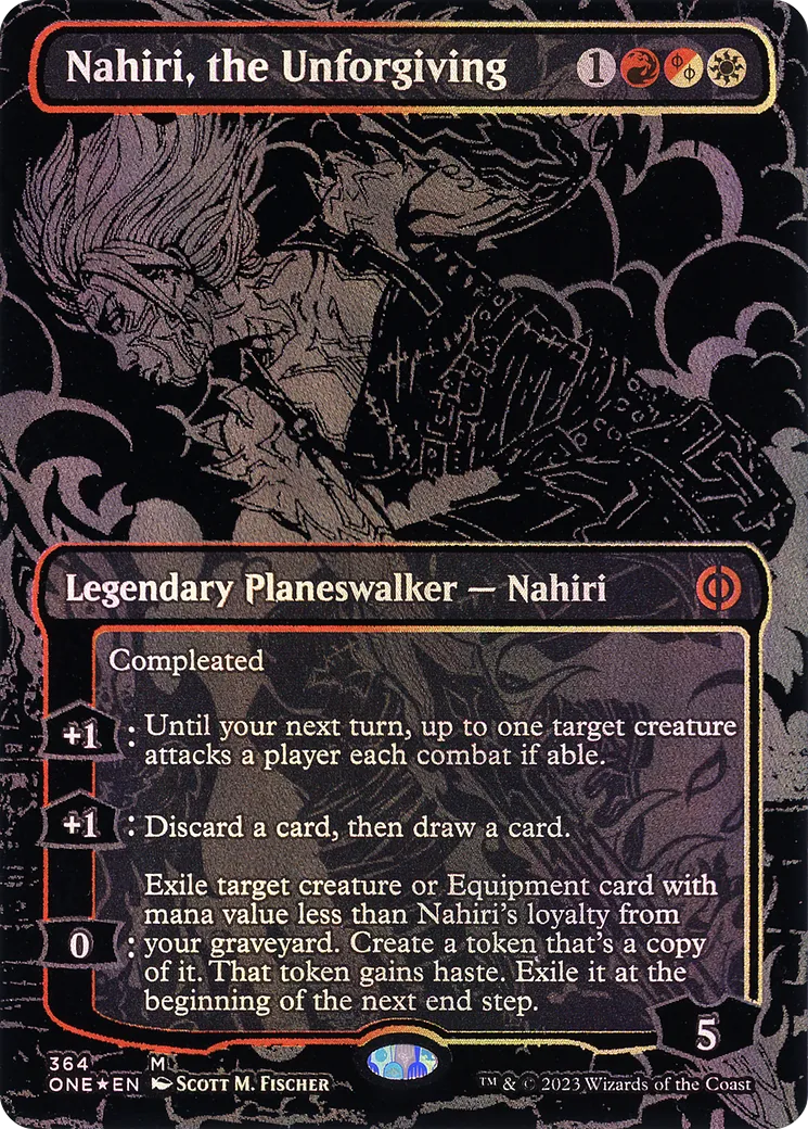 Nahiri, the Unforgiving — Phyrexia: All Will Be One — Magic: The Gathering