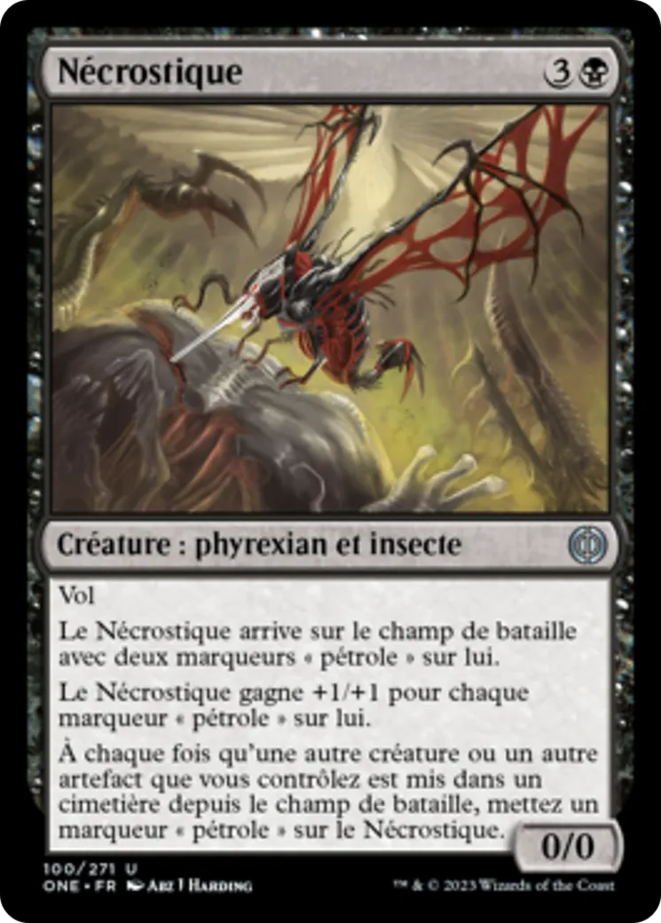 Nécrostique — Phyrexia: All Will Be One — Magic: The Gathering