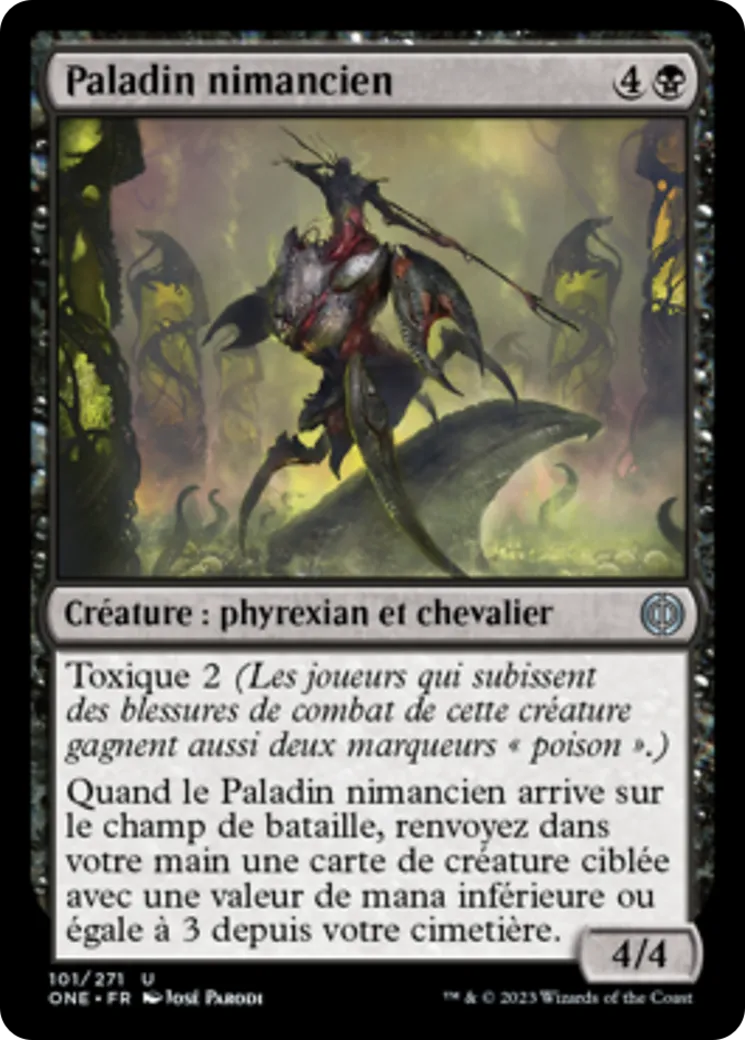Paladin nimancien — Phyrexia: All Will Be One — Magic: The Gathering