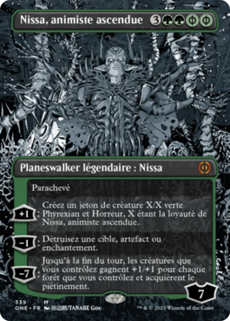 Nissa, animiste ascendue — Phyrexia: All Will Be One — Magic: The Gathering