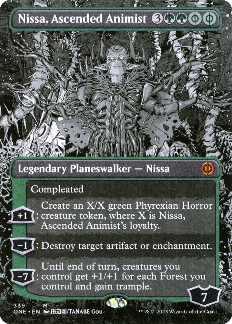 Nissa, Ascended Animist — Phyrexia: All Will Be One — Magic: The Gathering