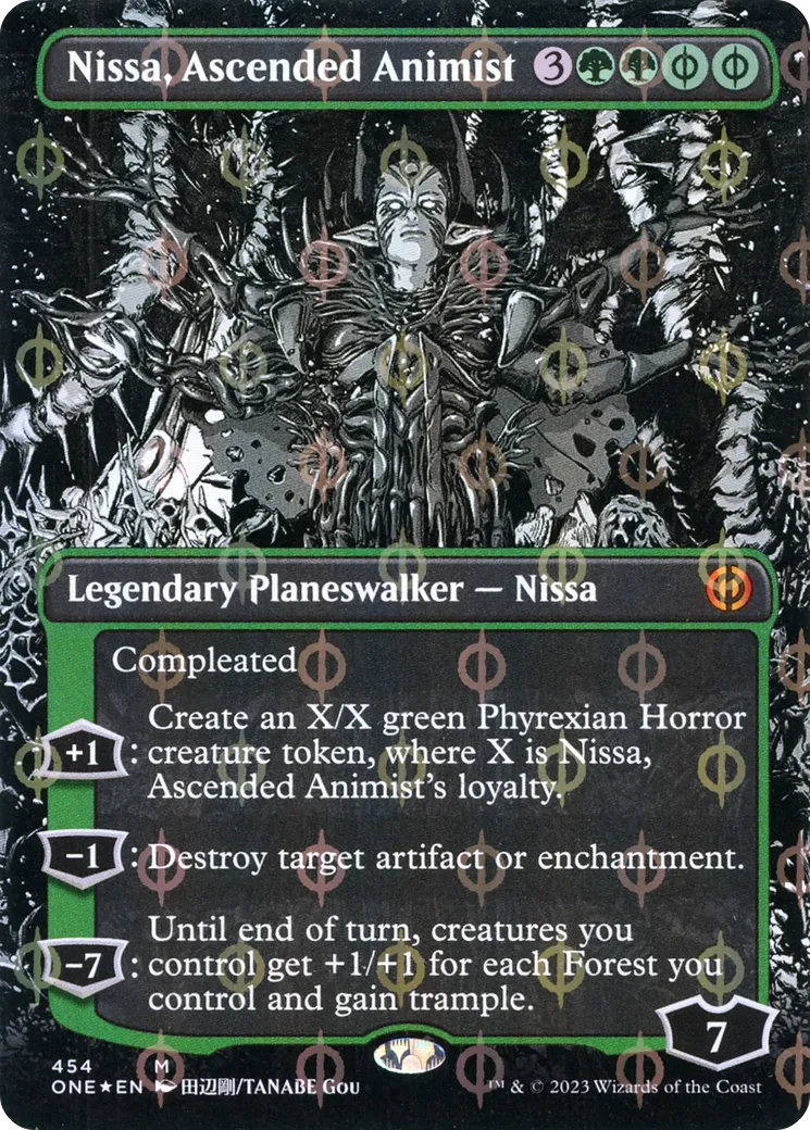 Nissa, Ascended Animist — Phyrexia: All Will Be One — Magic: The Gathering