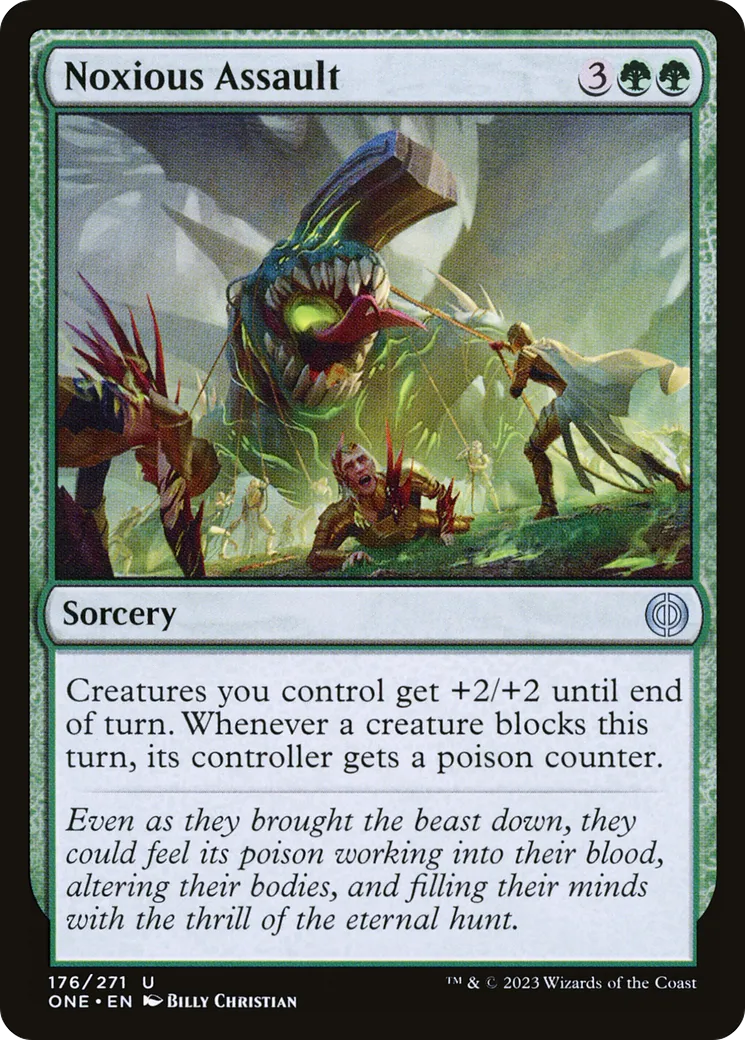 Noxious Assault — Phyrexia: All Will Be One — Magic: The Gathering