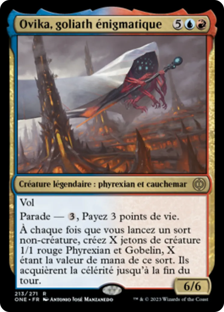 Ovika, goliath énigmatique — Phyrexia: All Will Be One — Magic: The Gathering