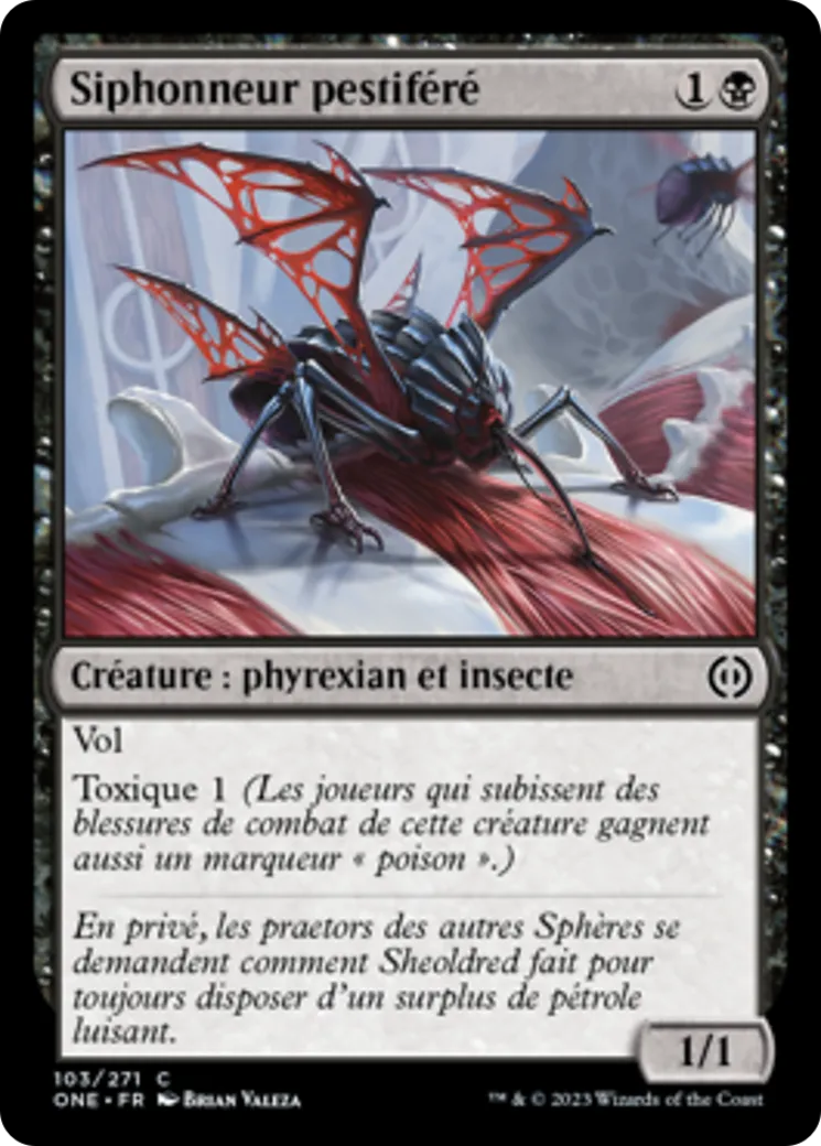 Siphonneur pestiféré — Phyrexia: All Will Be One — Magic: The Gathering