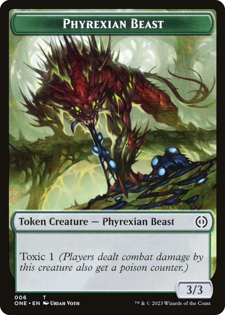 Phyrexian Beast — Phyrexia: All Will Be One — Magic: The Gathering