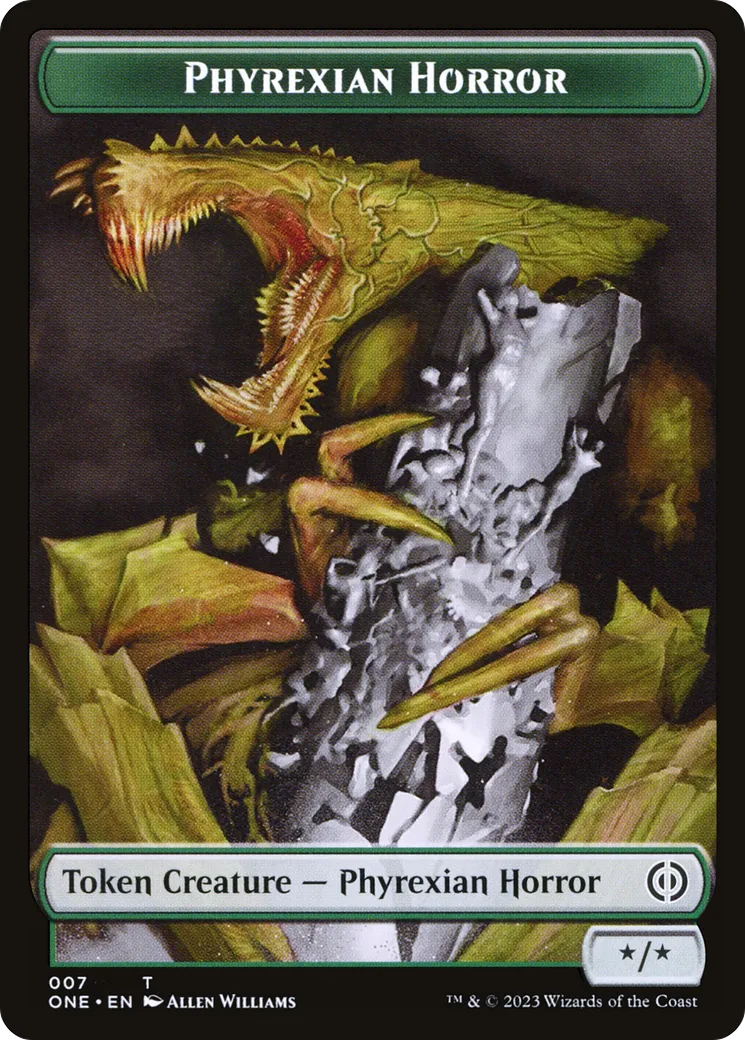 Phyrexian Horror — Phyrexia: All Will Be One — Magic: The Gathering