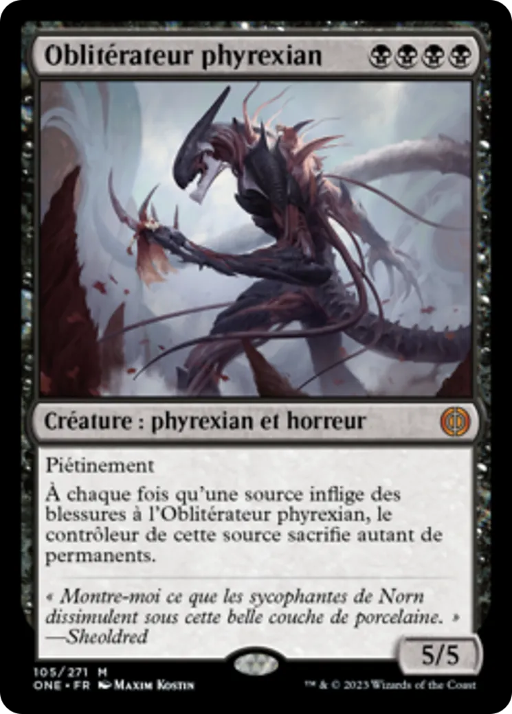 Oblitérateur phyrexian — Phyrexia: All Will Be One — Magic: The Gathering
