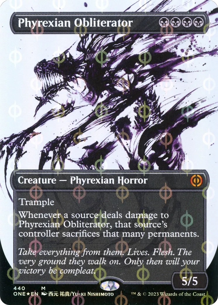 Phyrexian Obliterator — Phyrexia: All Will Be One — Magic: The Gathering