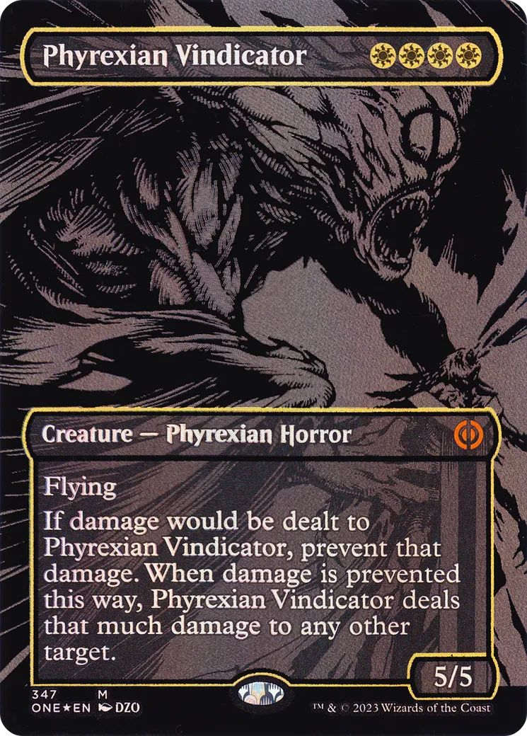 Phyrexian Vindicator — Phyrexia: All Will Be One — Magic: The Gathering