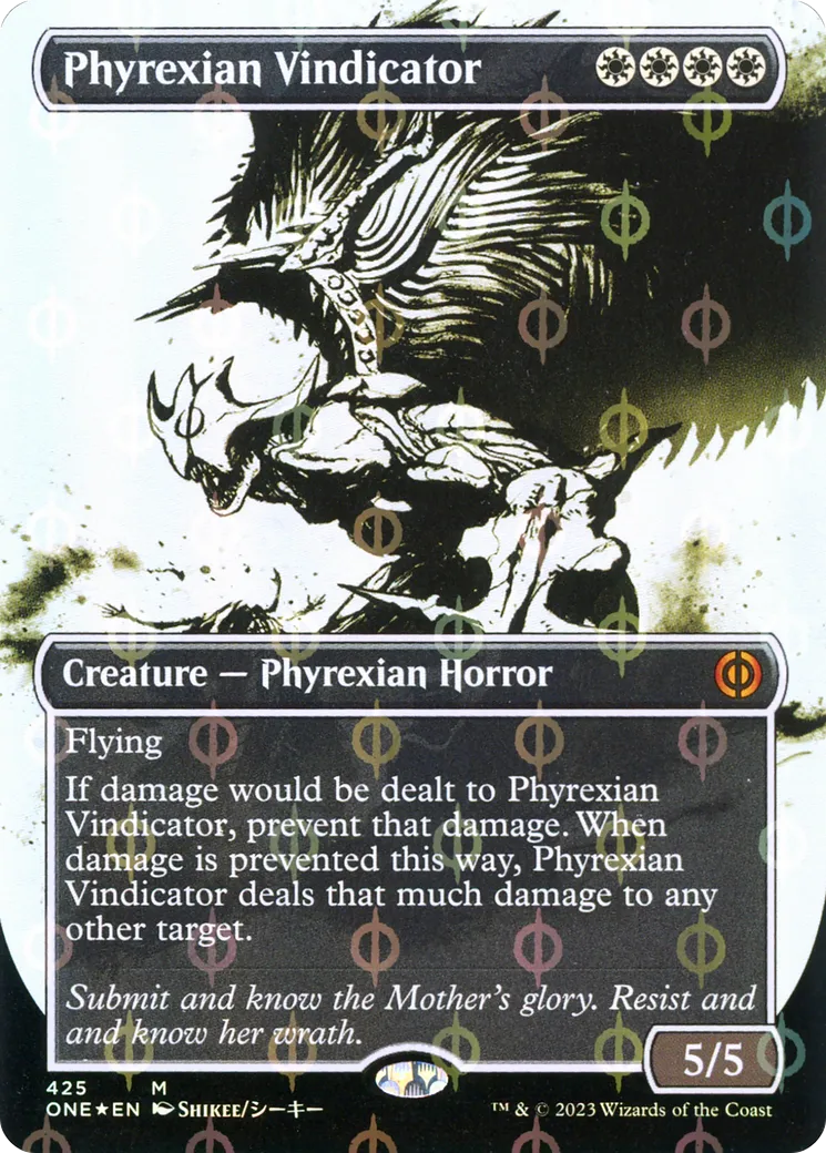 Phyrexian Vindicator — Phyrexia: All Will Be One — Magic: The Gathering