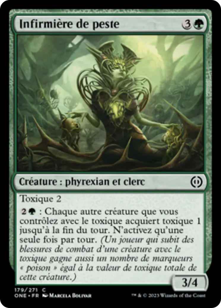 Infirmière de peste — Phyrexia: All Will Be One — Magic: The Gathering