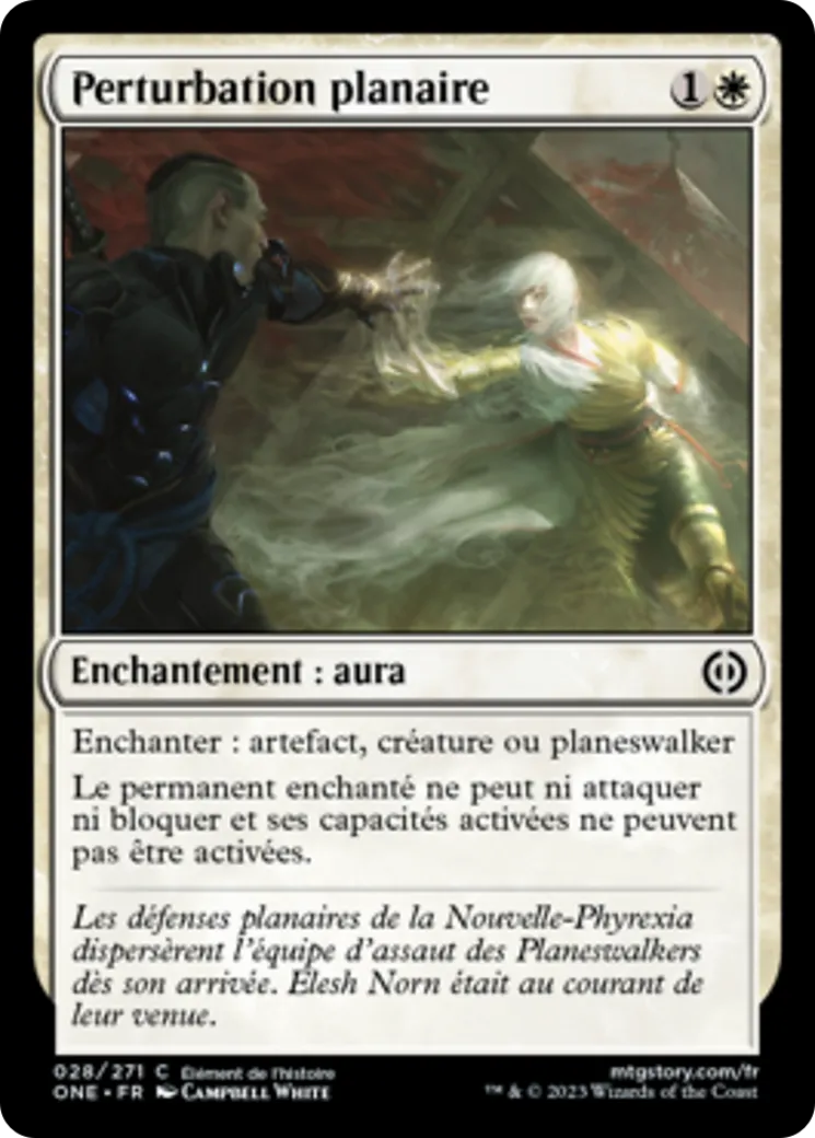 Perturbation planaire — Phyrexia: All Will Be One — Magic: The Gathering