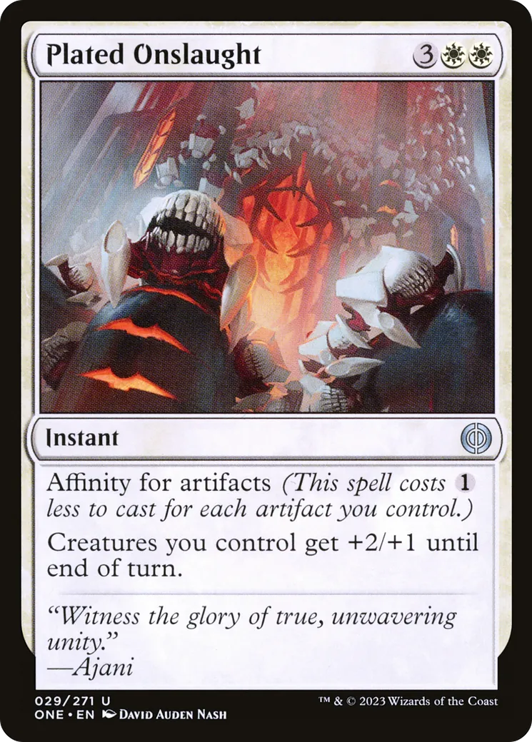 Carnage à plaques — Phyrexia: All Will Be One — Magic: The Gathering