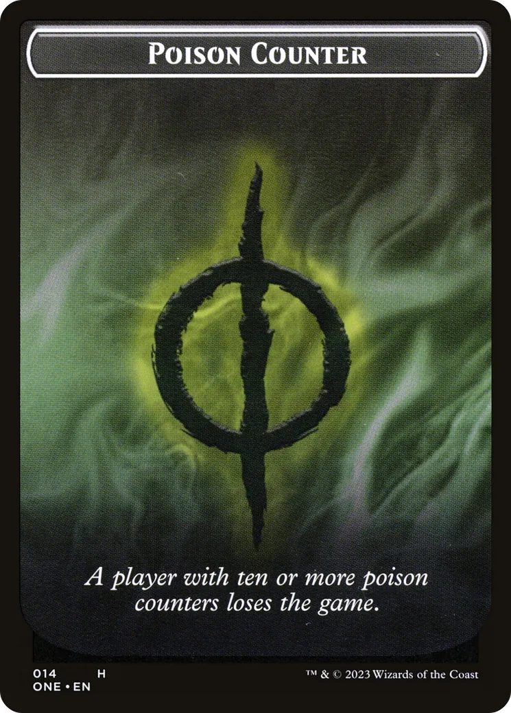 Poison Counter — Phyrexia: All Will Be One — Magic: The Gathering
