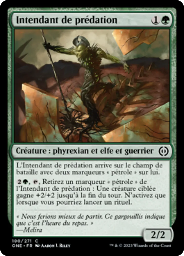Intendant de prédation — Phyrexia: All Will Be One — Magic: The Gathering
