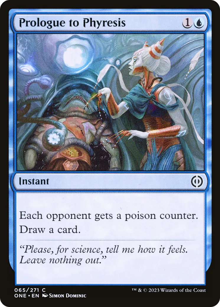 Prologue to Phyresis — Phyrexia: All Will Be One — Magic: The Gathering