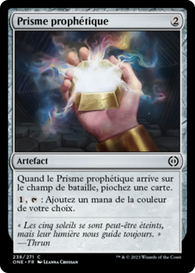 Prisme prophétique — Phyrexia: All Will Be One — Magic: The Gathering