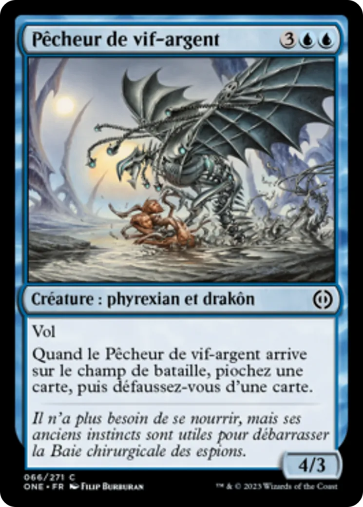 Pêcheur de vif-argent — Phyrexia: All Will Be One — Magic: The Gathering