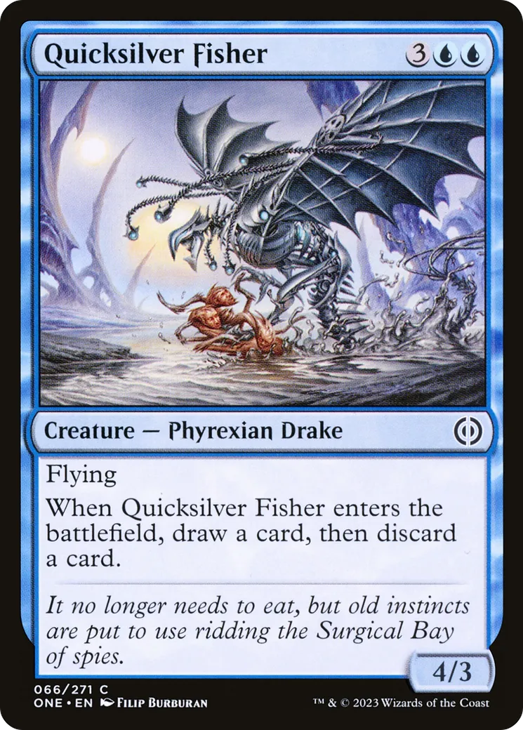 Pêcheur de vif-argent — Phyrexia: All Will Be One — Magic: The Gathering
