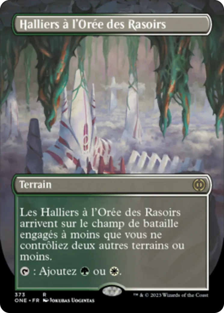 Halliers à l'Orée des Rasoirs — Phyrexia: All Will Be One — Magic: The Gathering