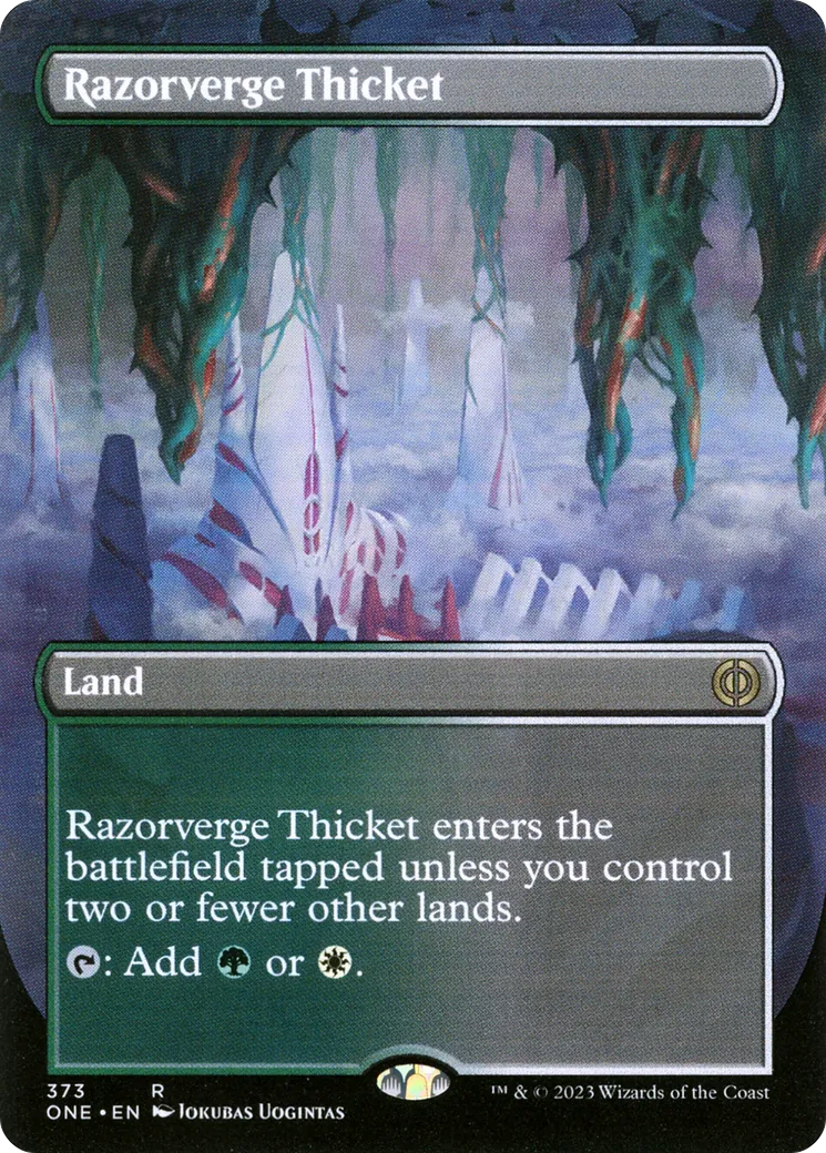 Halliers à l'Orée des Rasoirs — Phyrexia: All Will Be One — Magic: The Gathering
