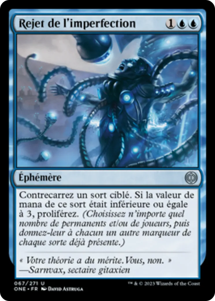 Rejet de l'imperfection — Phyrexia: All Will Be One — Magic: The Gathering