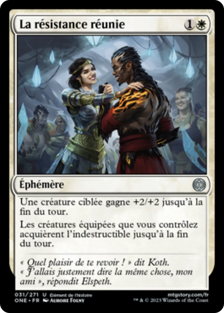 La résistance réunie — Phyrexia: All Will Be One — Magic: The Gathering