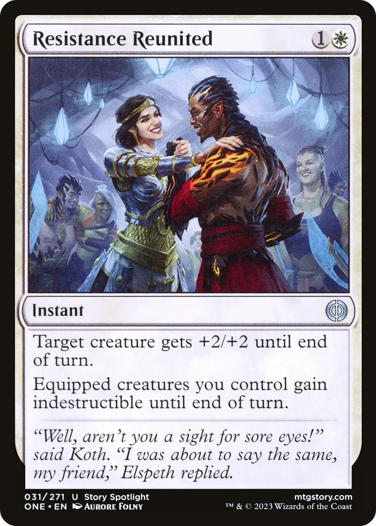 La résistance réunie — Phyrexia: All Will Be One — Magic: The Gathering