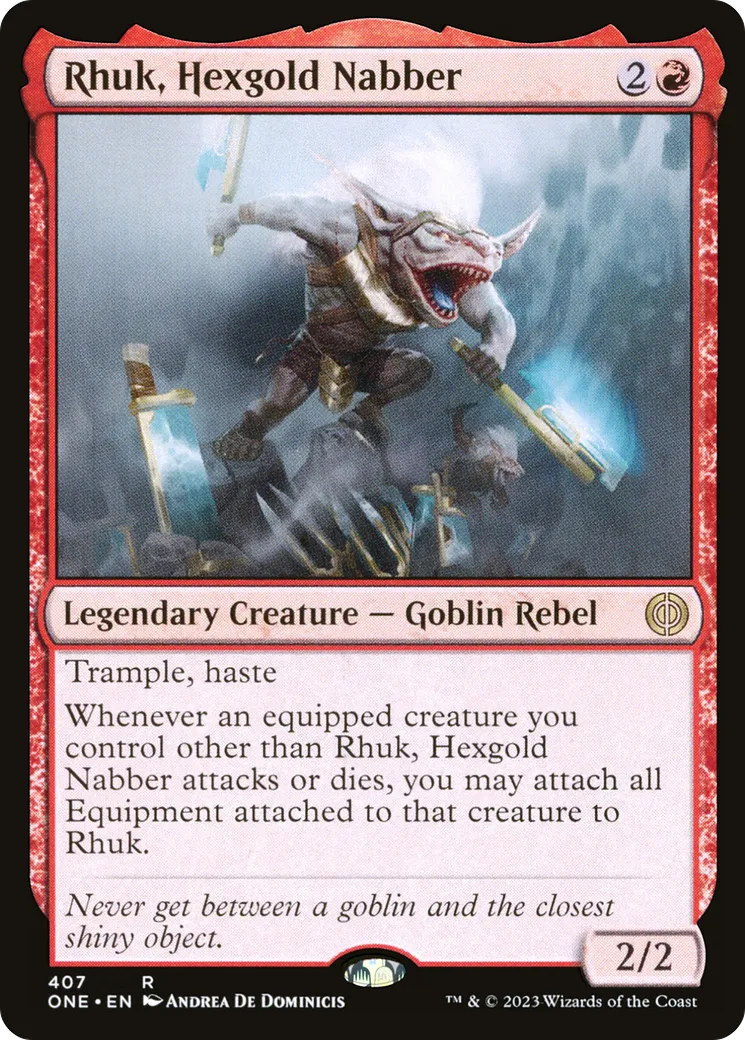 Rhuk, chipeur d'hexor — Phyrexia: All Will Be One — Magic: The Gathering