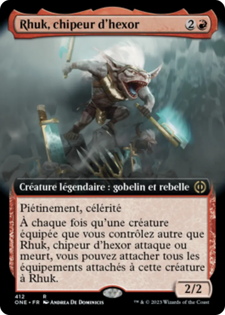 Rhuk, chipeur d'hexor — Phyrexia: All Will Be One — Magic: The Gathering