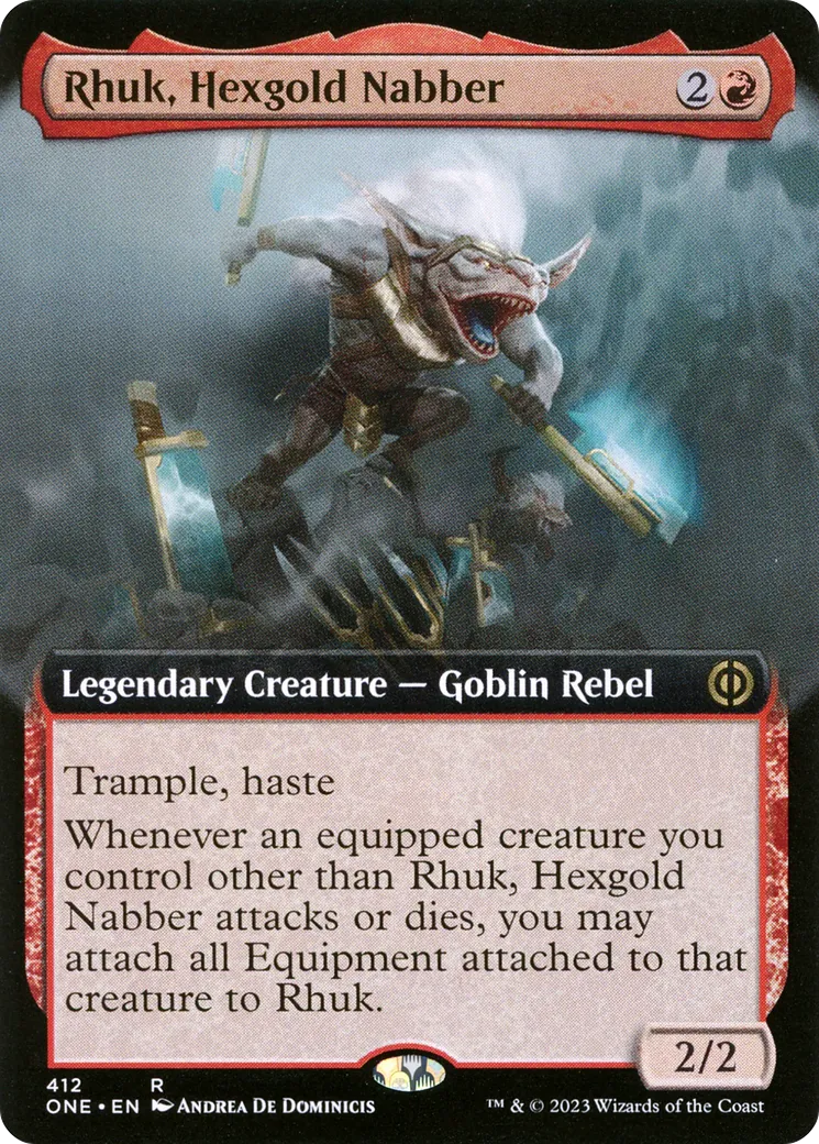 Rhuk, Hexgold Nabber — Phyrexia: All Will Be One — Magic: The Gathering