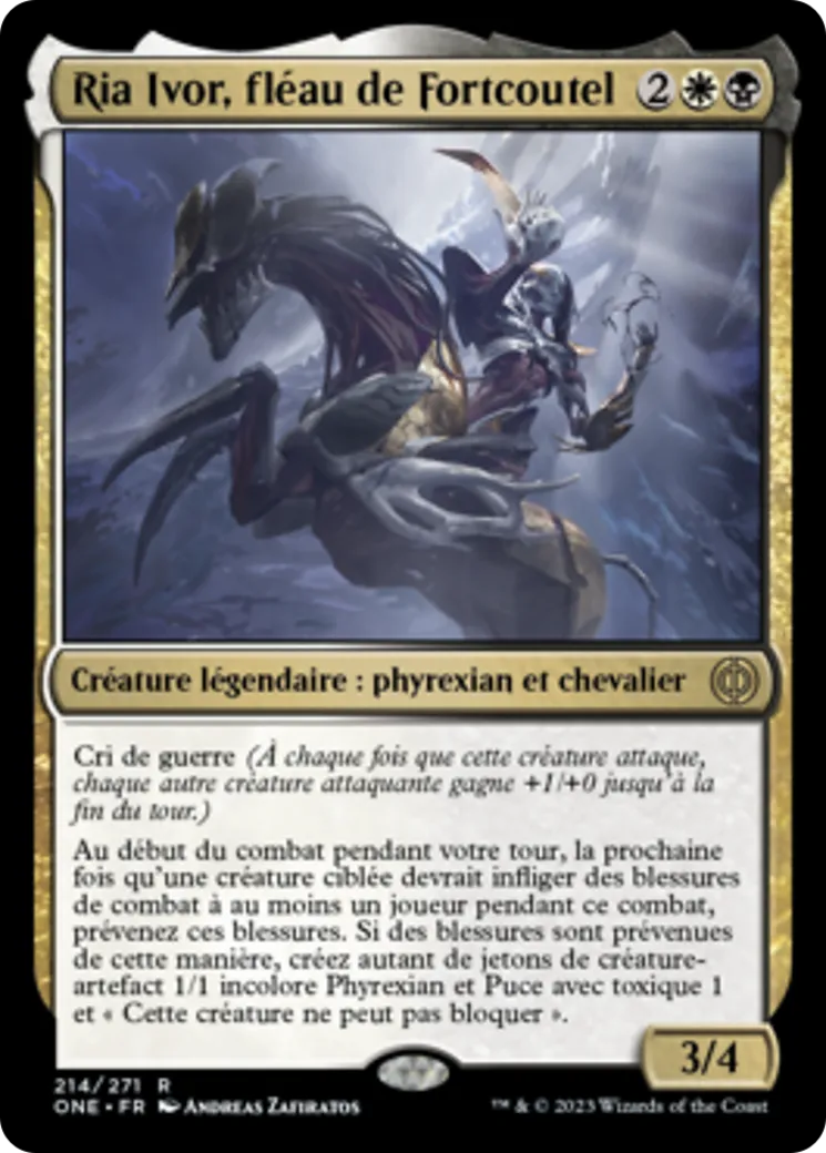 Ria Ivor, fléau de Fortcoutel — Phyrexia: All Will Be One — Magic: The Gathering