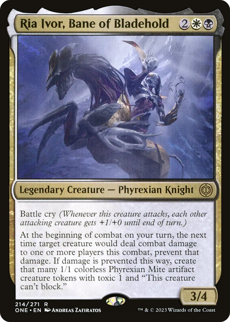 Ria Ivor, fléau de Fortcoutel — Phyrexia: All Will Be One — Magic: The Gathering