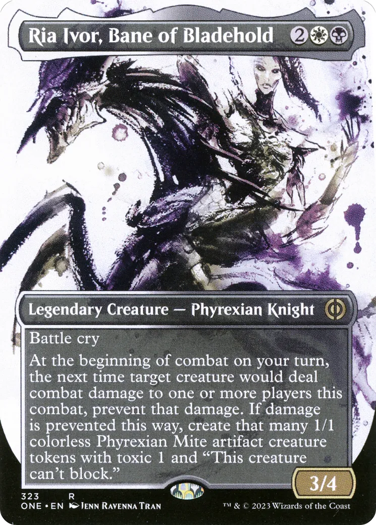 Ria Ivor, Bane of Bladehold — Phyrexia: All Will Be One — Magic: The Gathering